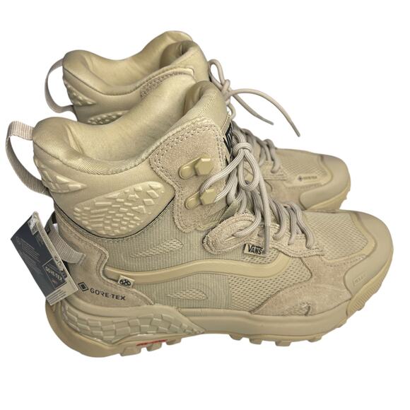 Vans MTE Crestline GORE-TEX Shoes size Mens 7.5 Women’s 9 New Khaki Brown - Picture 2 of 11